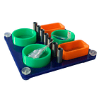 Kit  9 Plataformas de habilidades laparoscópicas 2