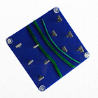 Kit  9 Plataformas de habilidades laparoscópicas 3