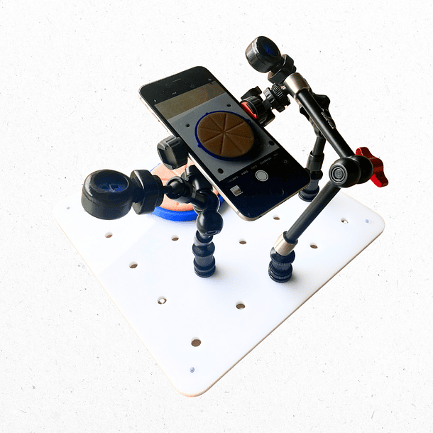 Simulador de laparoscopia portable abierto articulado 1