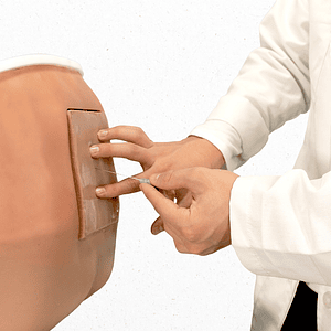 simulador punción lumbar