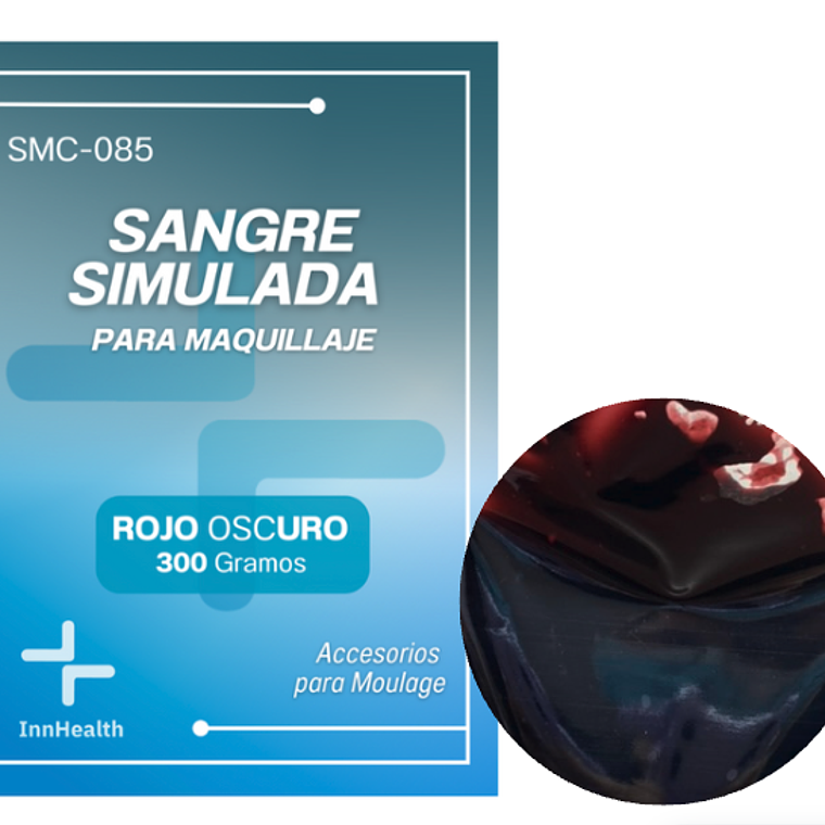 Sangre simulada para maquillaje y moulage 1