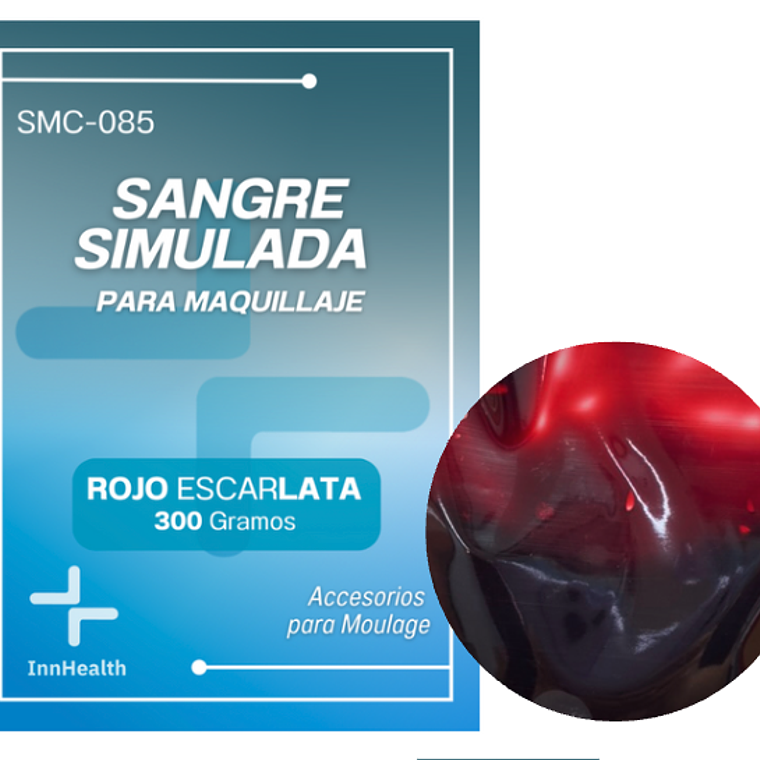 Sangre simulada para maquillaje y moulage 2