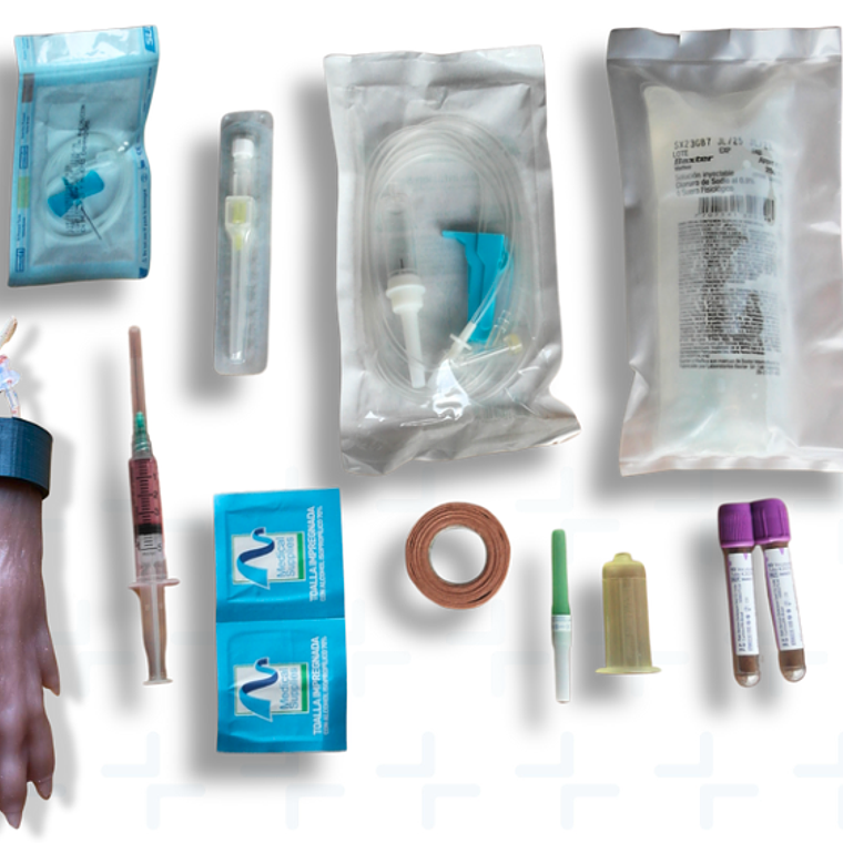 KIT simulador venopunción veterinaria - perro 1