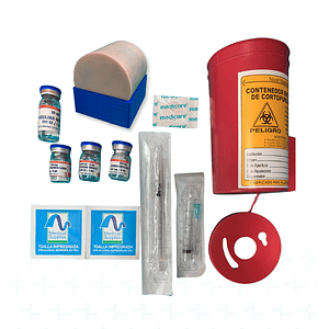 Kit de inyección intramuscular y subcutánea