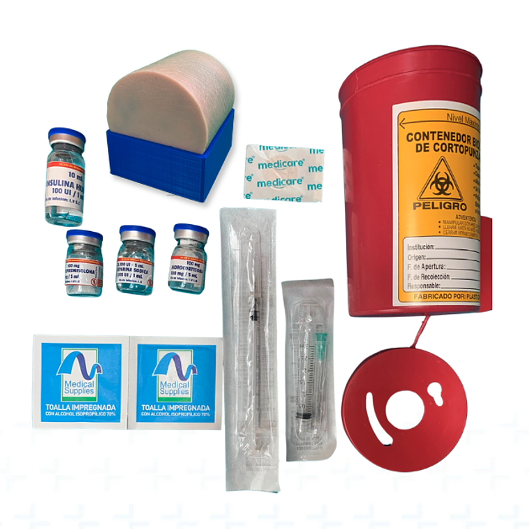 Kit de inyección intramuscular y subcutánea 1