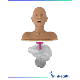 Simulador para intubación endotraqueal y colocación de traqueostomia