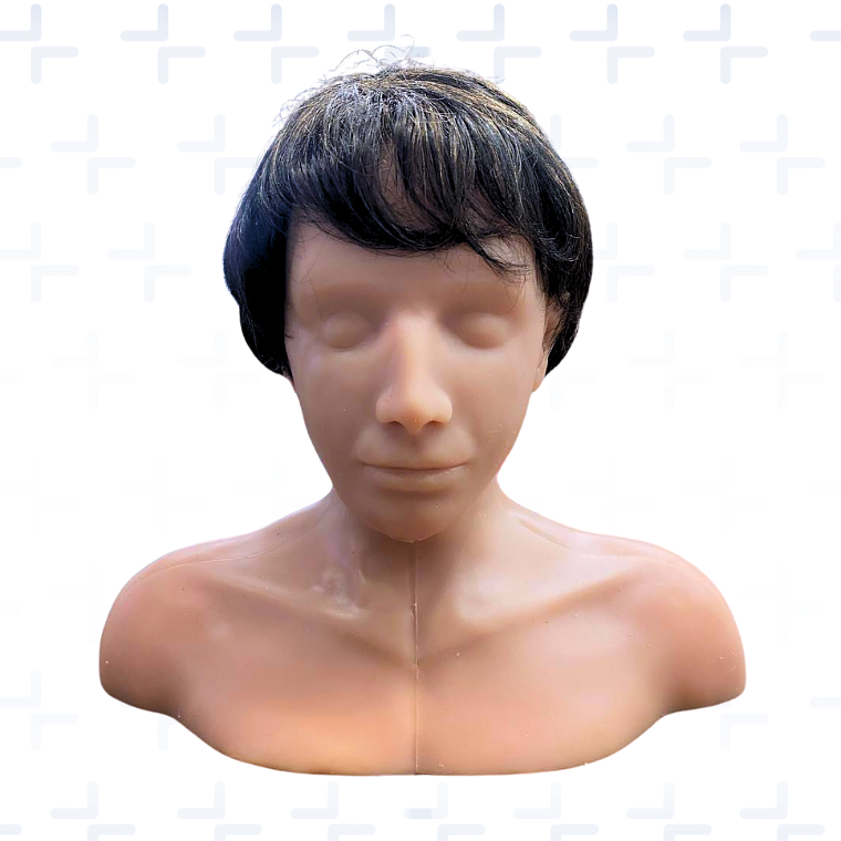 Simulador para aplicación de toxina botulinica tratamiento funcional 1