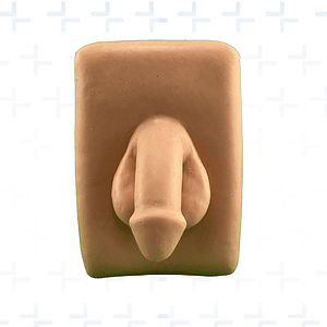 Simulador de paso de sonda vesical masculino