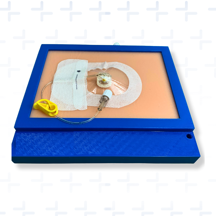 Simulador de cuidados de catéter implantable 1