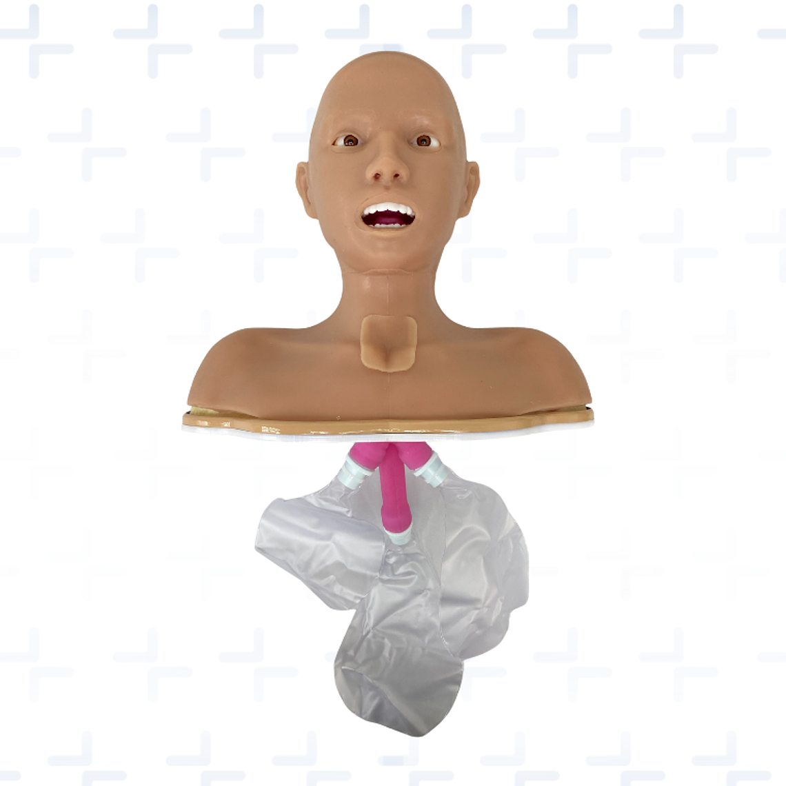 Simulador para intubación endotraqueal y colocación de traqueostomia 1