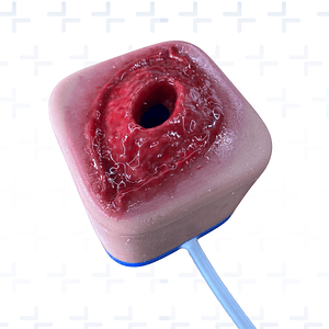 Simulador control de hemorragias portable