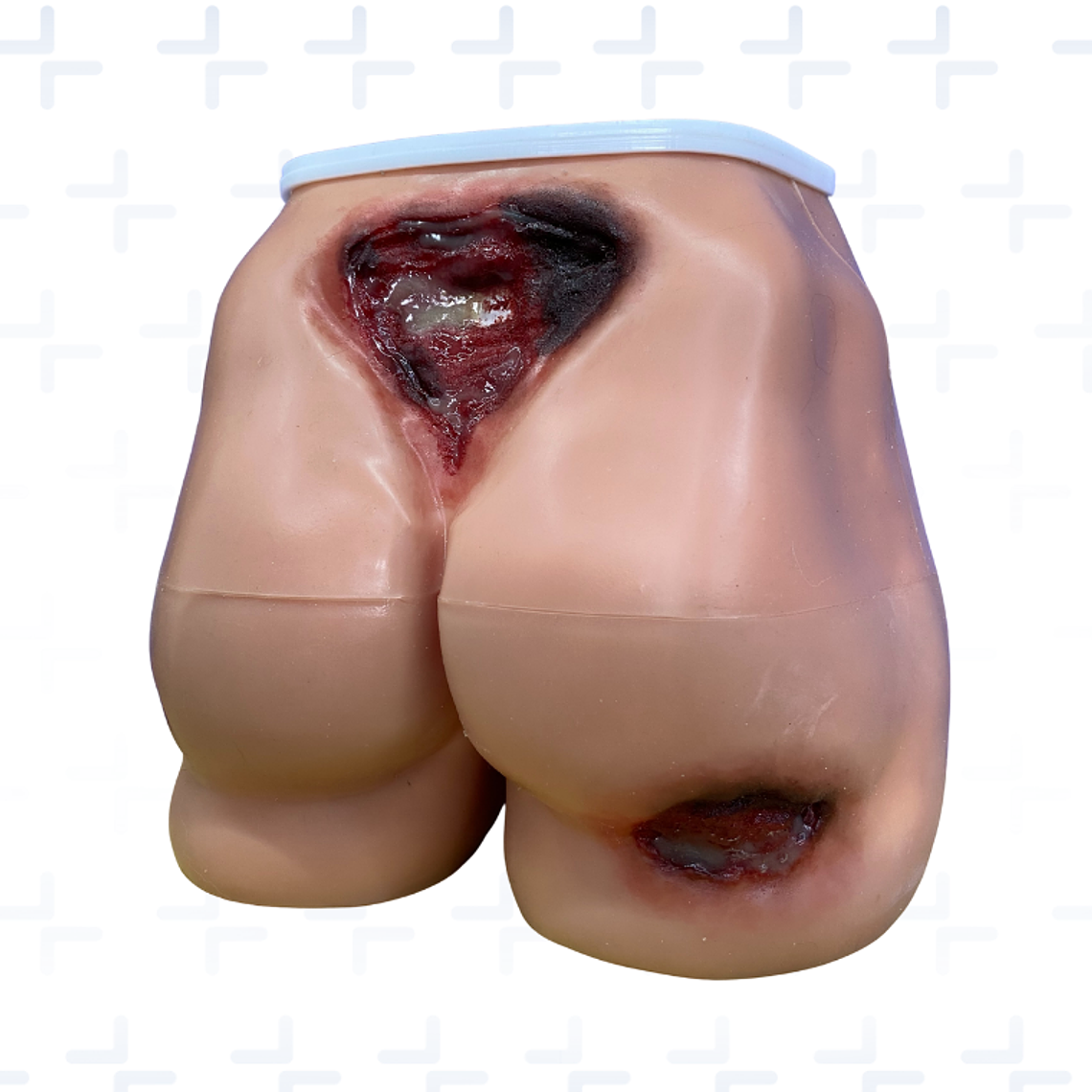 Simulador región sacra y glúteos con lesiones por presion fijas 2