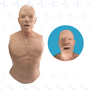 Simulador intubacion endotraqueal + RCP