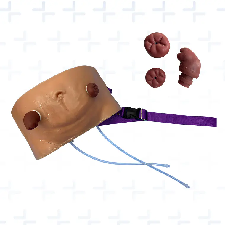 Simulador de cuidados de ostomía 1