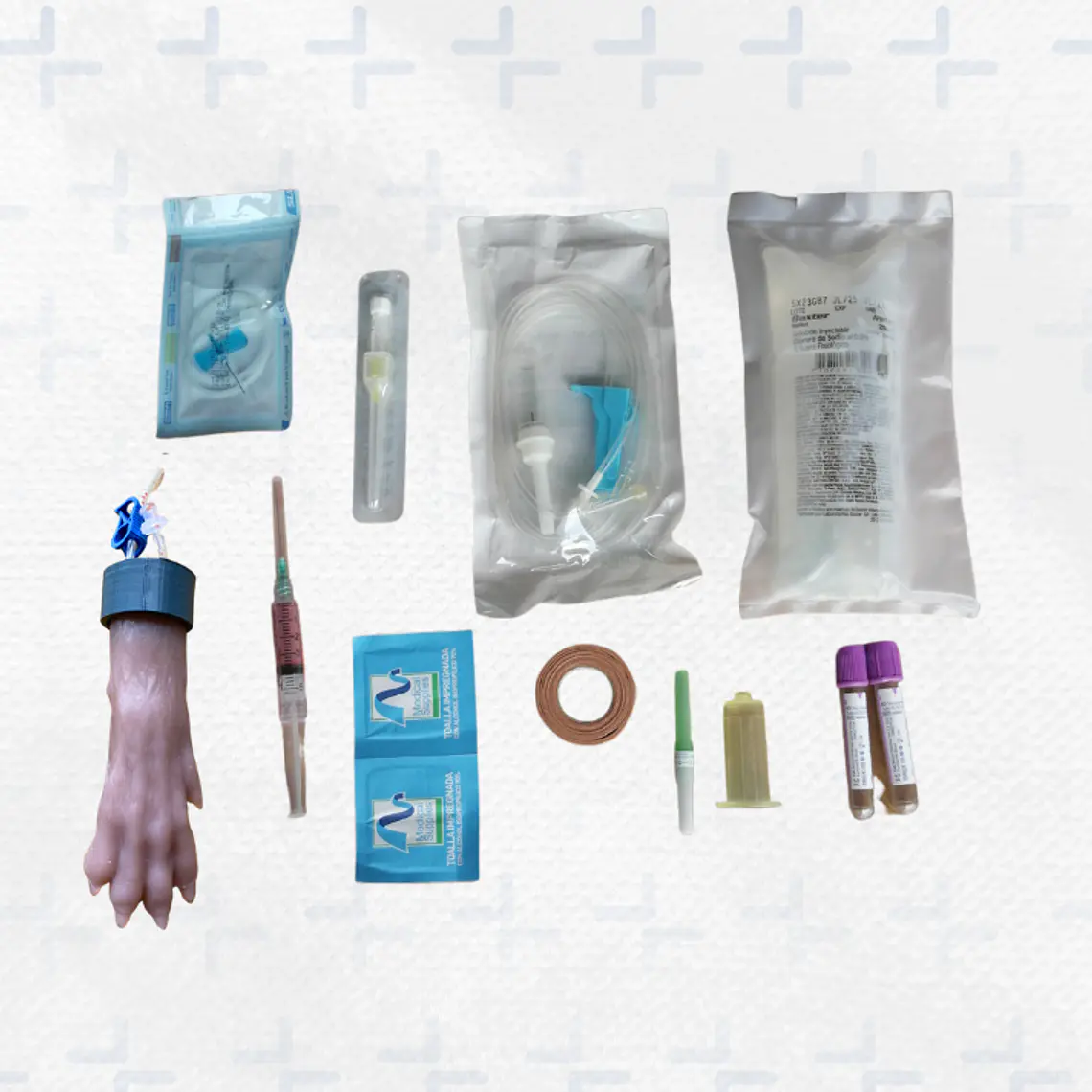 KIT simulador venopunción veterinaria - perro 1