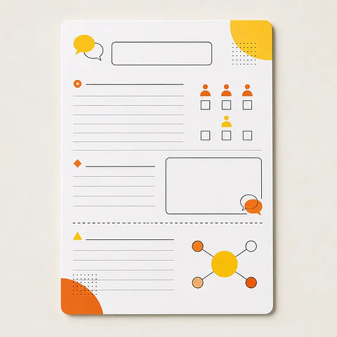 Plantilla de reuniones pedagógicas