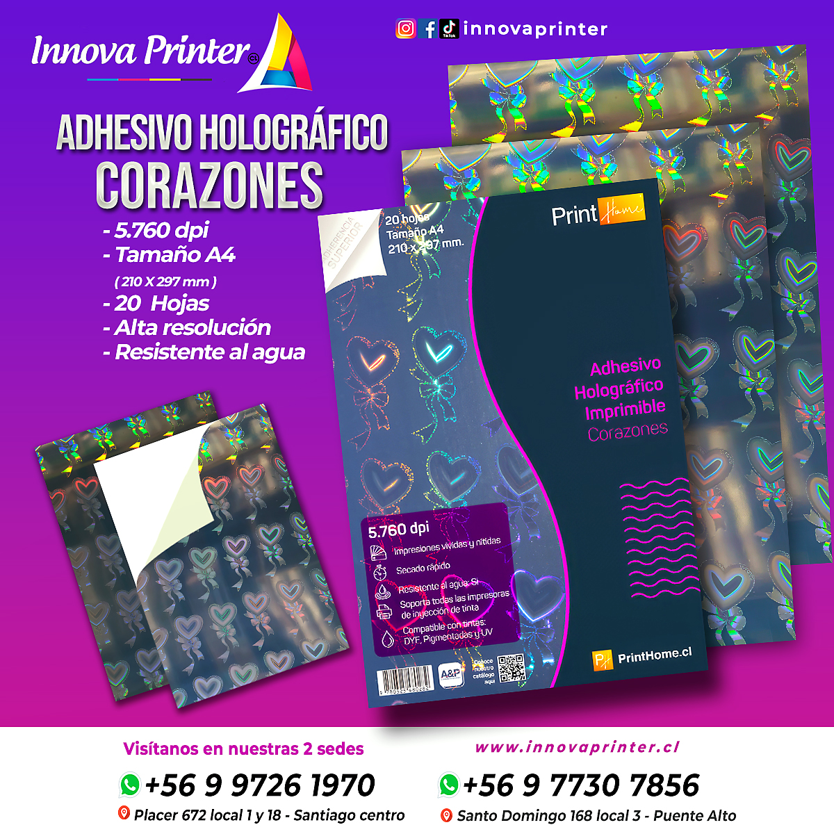 ADHESIVO CORAZON