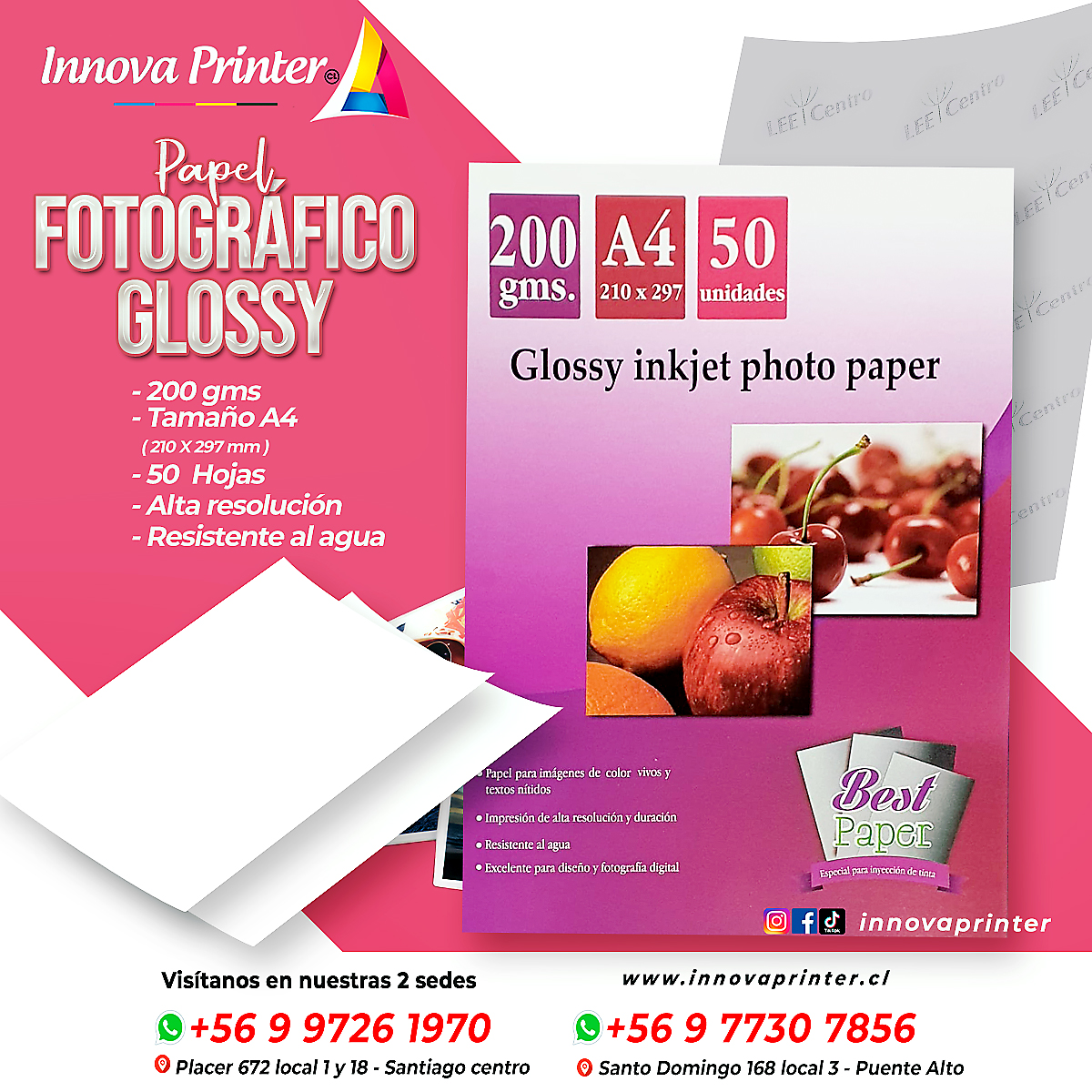GLOSSY A4 200G