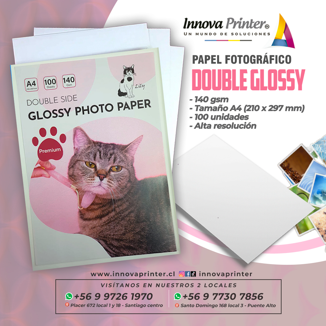 DOBLE GLOSSY A4 140G