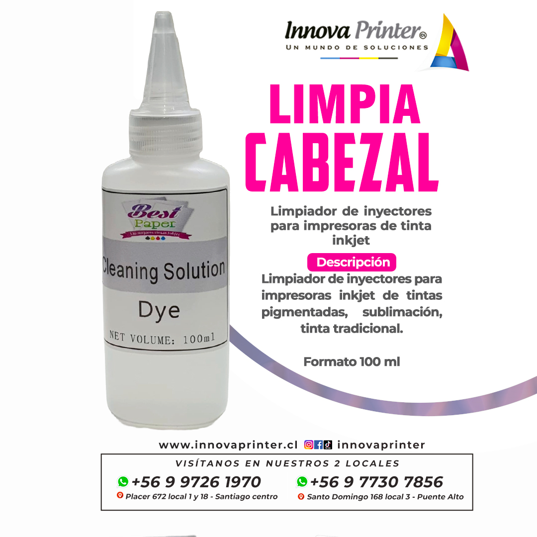 LIMPIA CABEZAL DE IMPRESORAS
