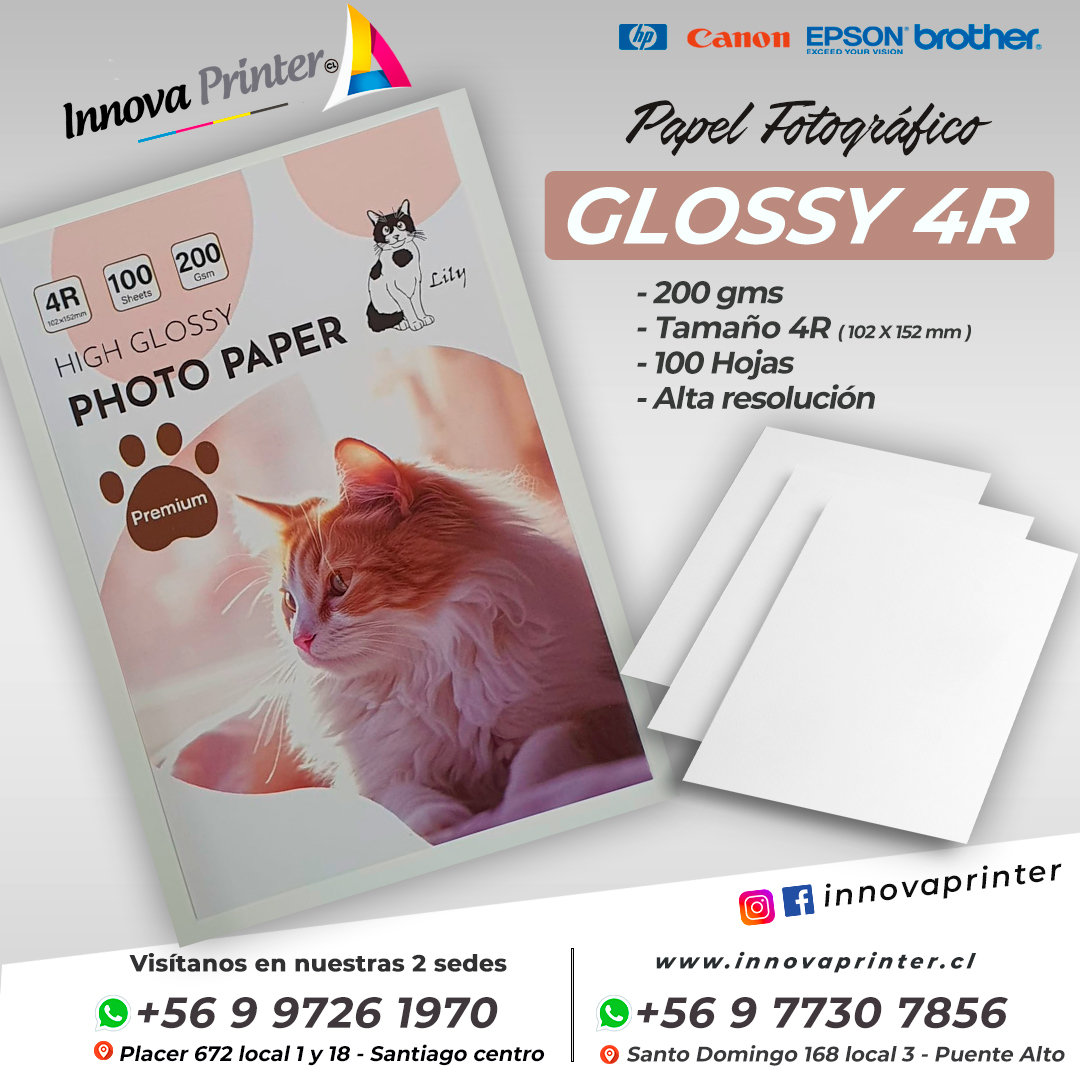 GLOSSY 4R 200 GMS
