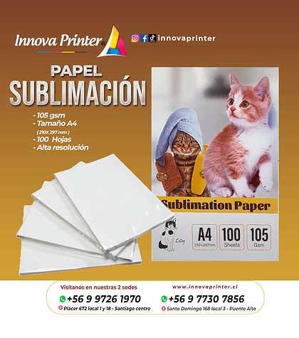 Papel Sublimación