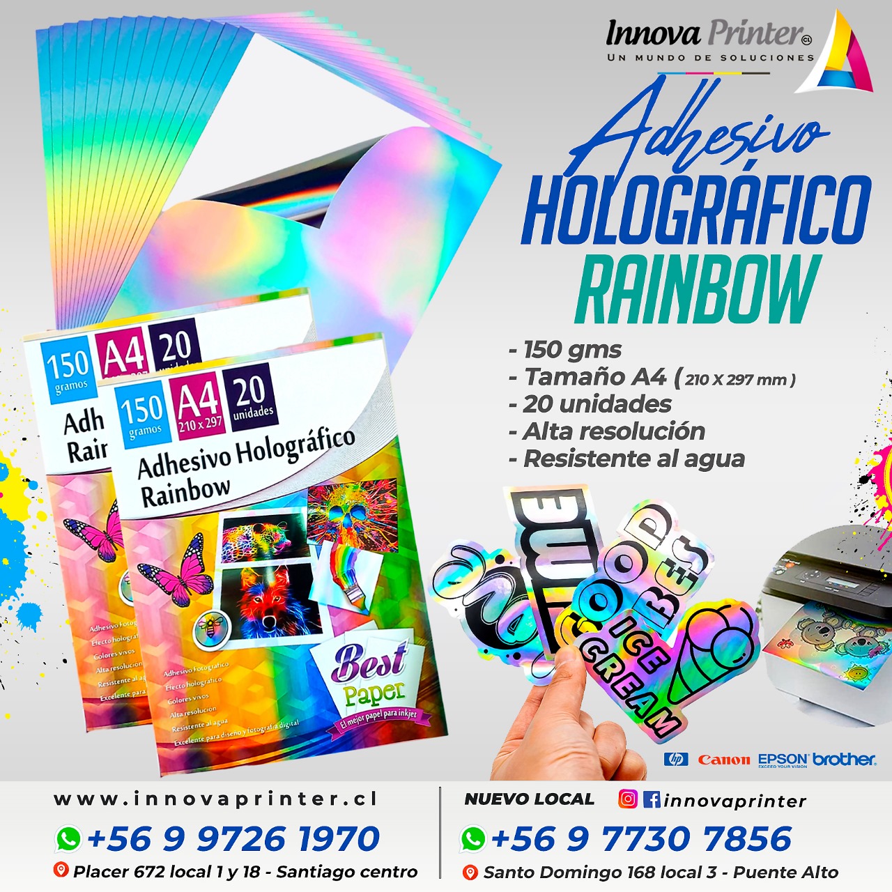 ADHESIVO ARCOIRIS