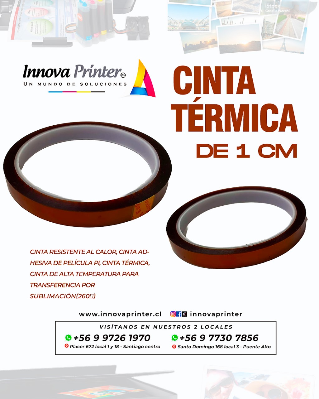 CINTA TERMICA 1CM