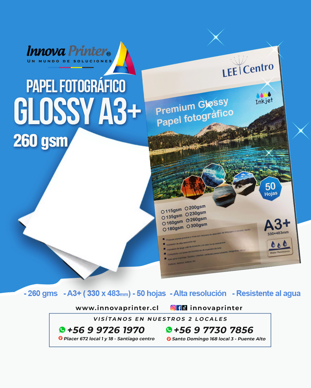 GLOSSY A3+ 260GMS
