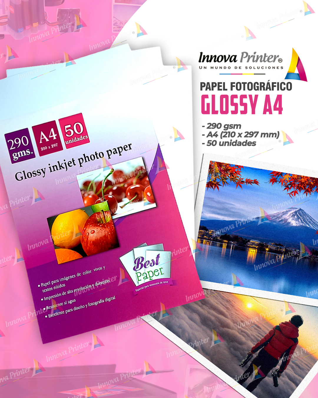 GLOSSY A4 290GMS