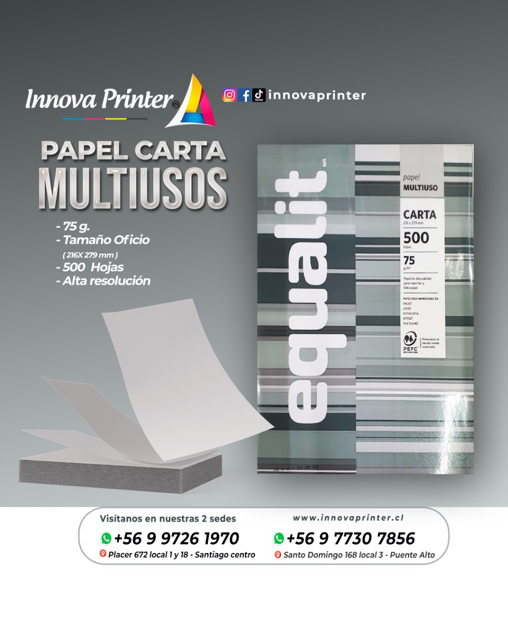 Papel Carta Multiusos Prisa
