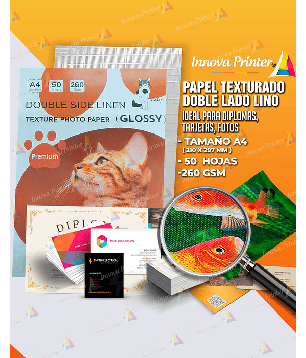 papel texturado doble lado lino