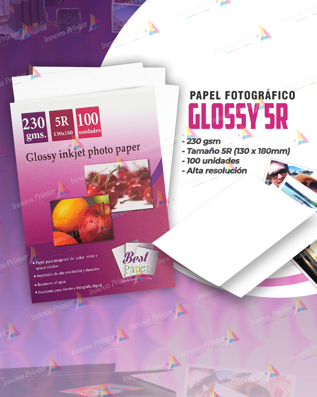 5R GLOSSY  – 230G