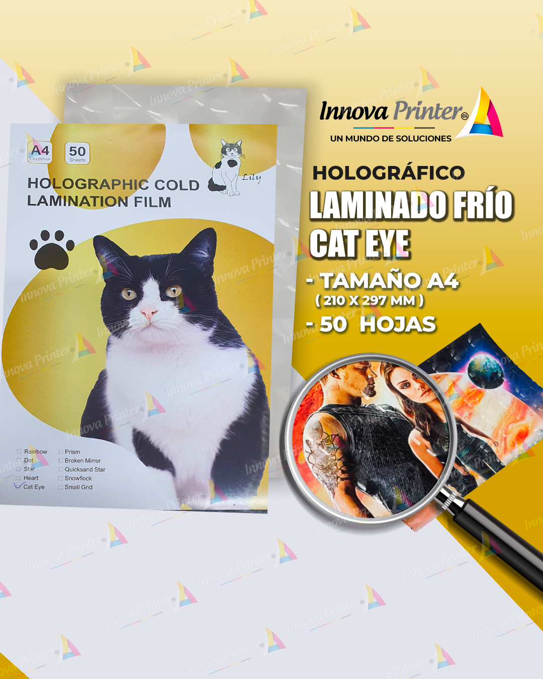 Laminado Frío Cat Eye