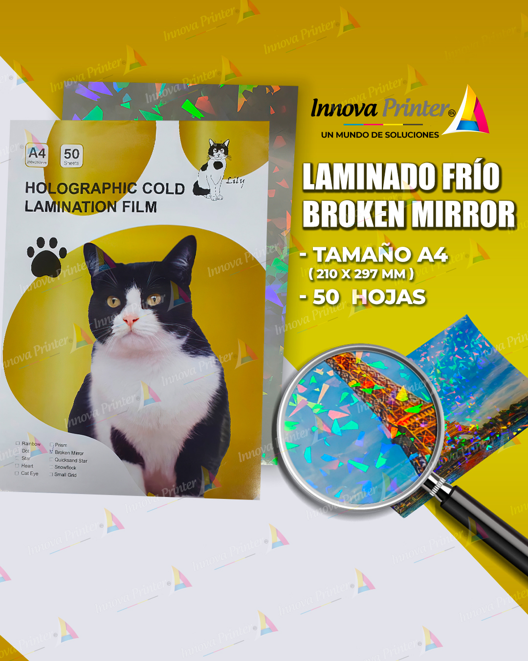 Laminado Frío broken Mirror