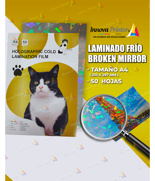 Laminado Frío broken Miroor