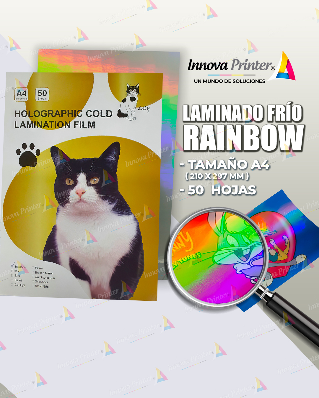 Laminado Frío Rainbow