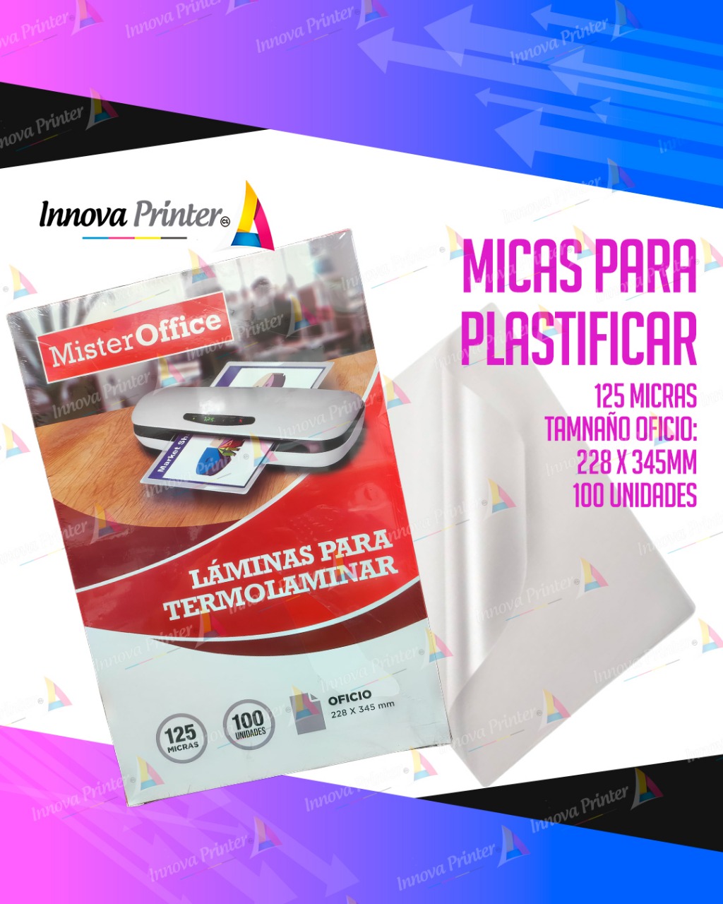 MICA TAMAÑO OFICIO 125MM