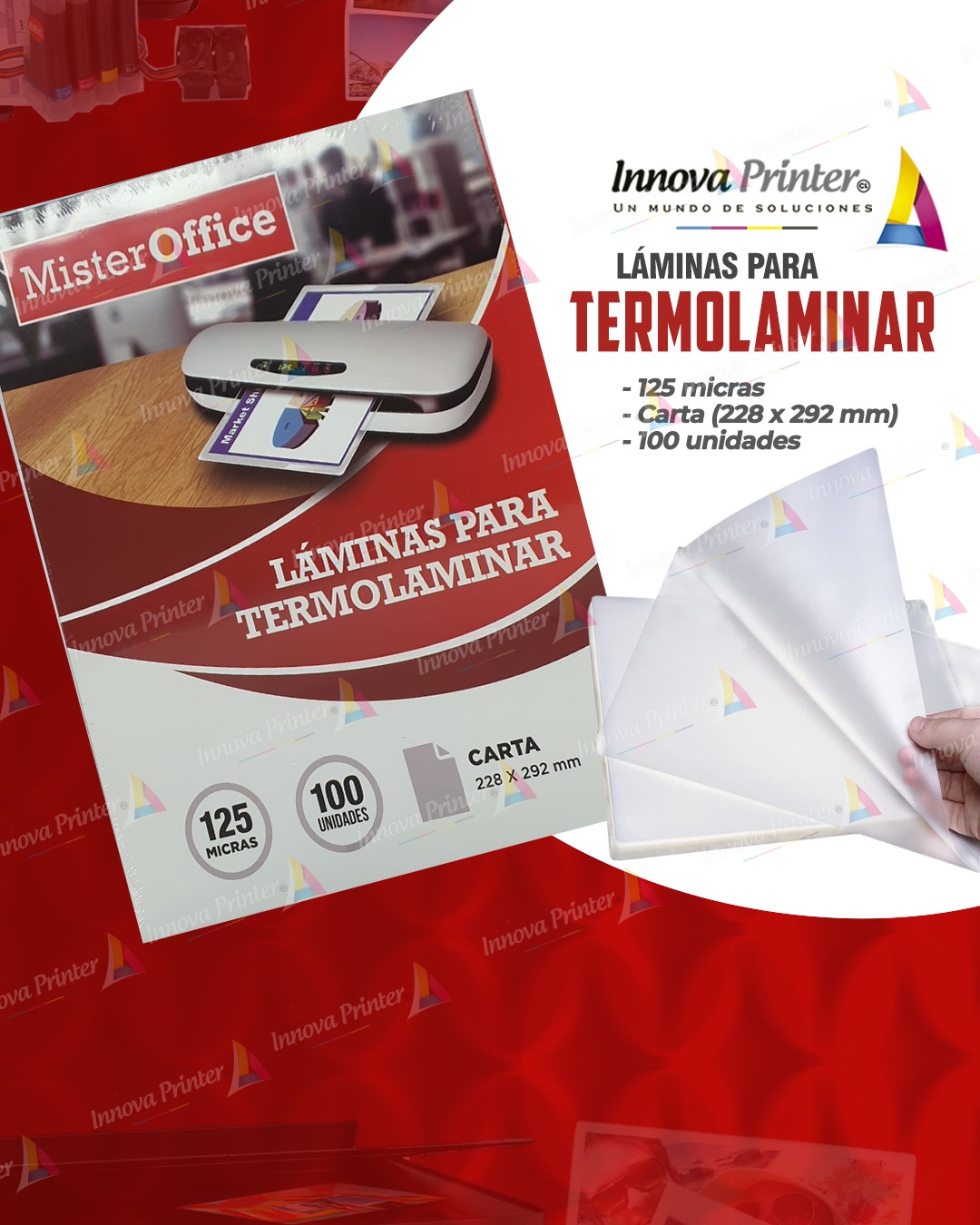 MICA TAMAÑO CARTA 125MM