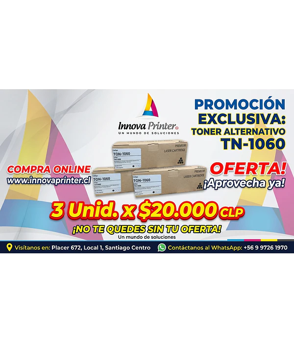 TONER ALTERNATIVO TN-1060