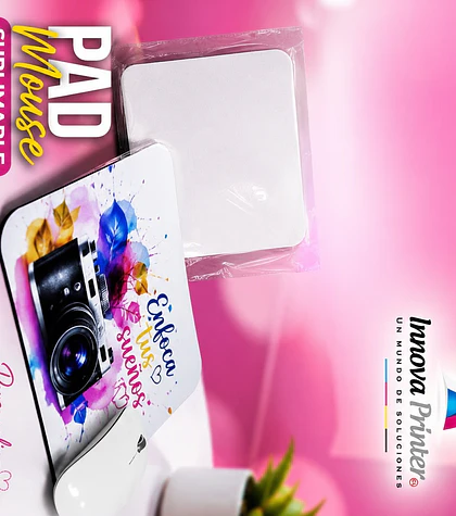 PAD MAUSE SUBLIMABLE 22*18CM