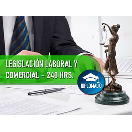 DIPLOMADO EN LEGISLACIÓN LABORAL Y COMERCIAL (240 HRS)