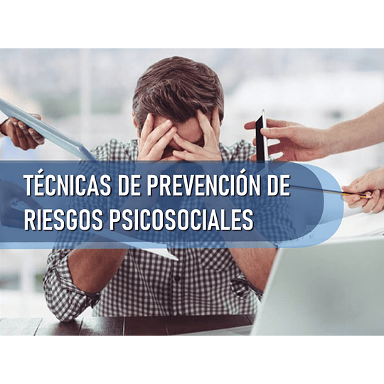 TÉCNICAS DE PREVENCIÓN DE RIESGOS PSICOSOCIALES (40 HRS) 