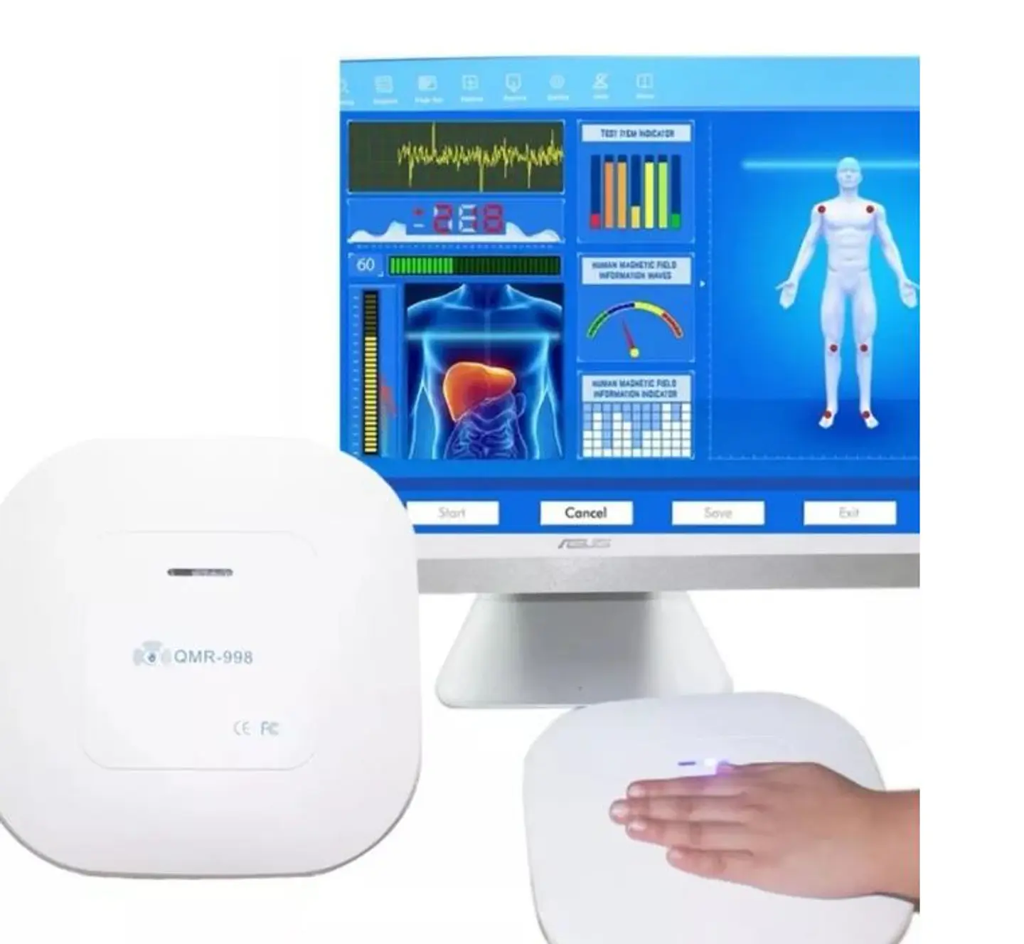 Analizador Cuántico de Mano 2026 | Compacto Sensor de Palma 62 Reportes 4