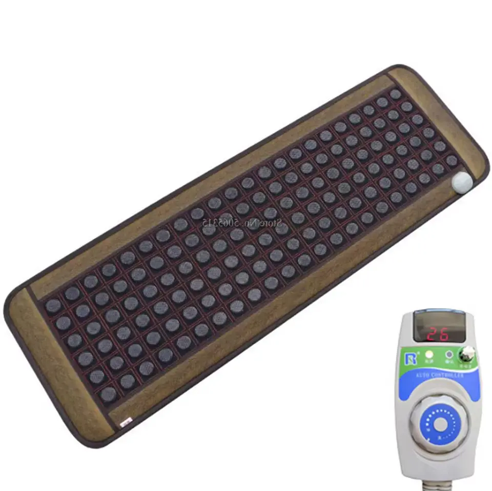 Tapete Infrarrojo de Jade y Turmalina Natural | Terapia de Calor Lejano Spa 60x150 cm 7