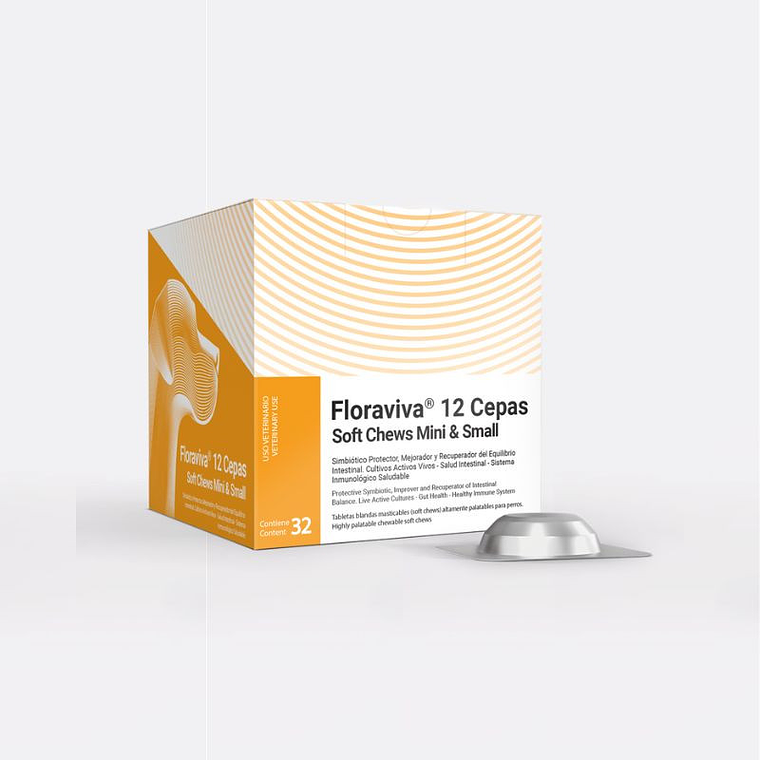 Floraviva® 12 Cepas Soft Chews Mini & Small 1