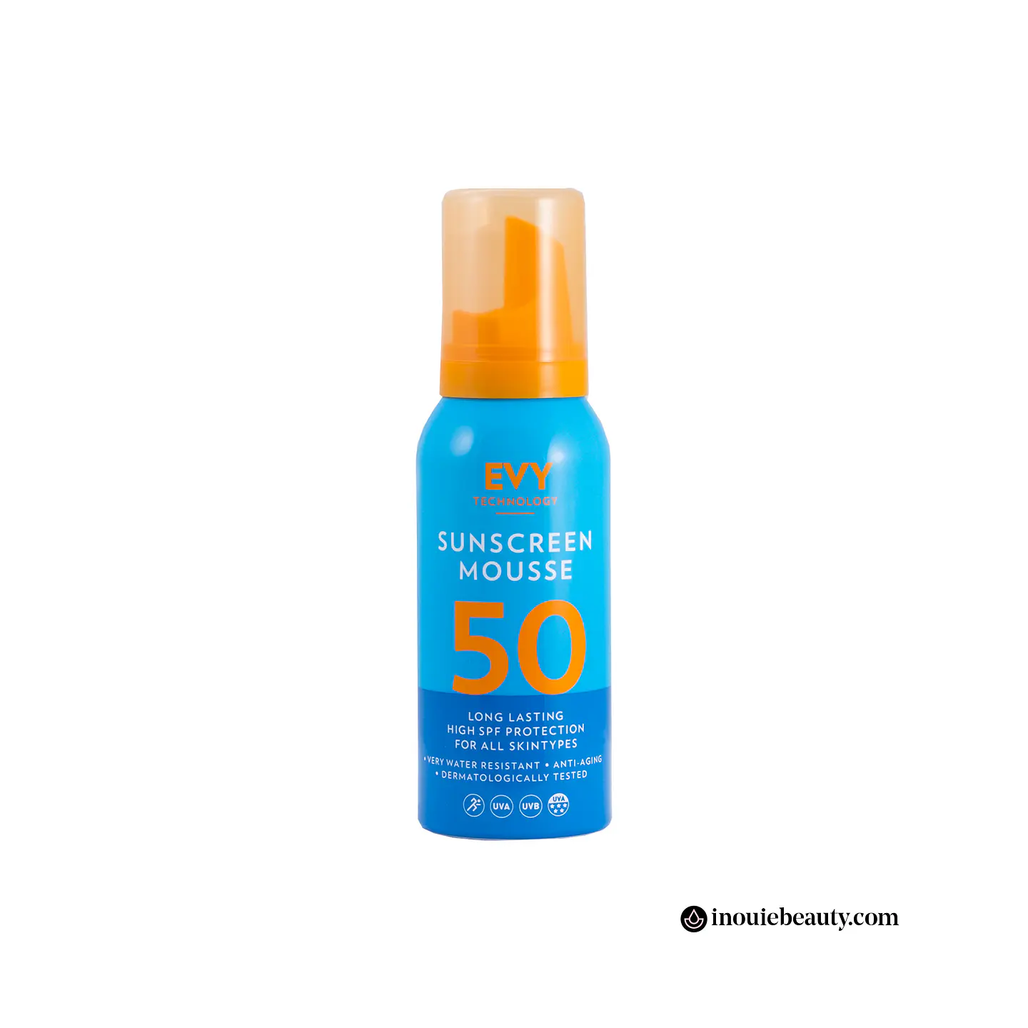EVY Sunscreen Mousse SPF 50 1