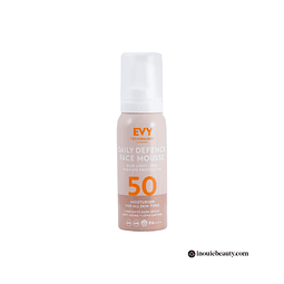 EVY Daily Defense Face Mousse SPF 50