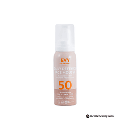 EVY Daily Defense Face Mousse SPF 50 