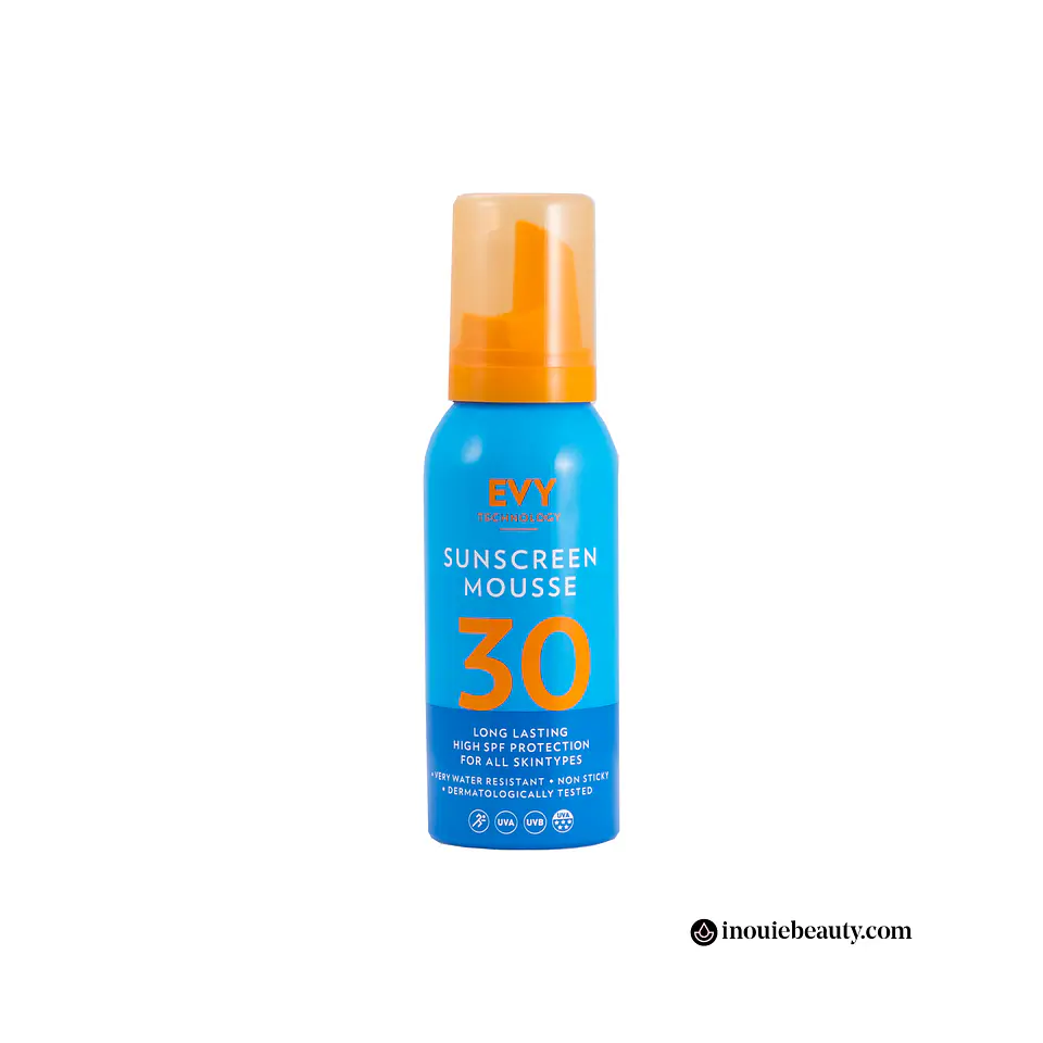 EVY Sunscreen Mousse SPF 30 1